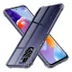 Techsuit - Shockproof Átlátszó Ütésálló Szilikon tok - Xiaomi Redmi Note 11 Pro+ 5G - Átlátszó fekete