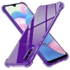 Techsuit - Shockproof Átlátszó Ütésálló Szilikon tok - Samsung Galaxy A30s / A50 / A50s - Átlátszó fekete