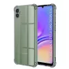 Techsuit - Shockproof Átlátszó Ütésálló Szilikon tok - Samsung Galaxy A05 - Átlátszó fekete