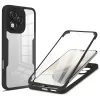 Techsuit - ColorVerse 360 tok kijelzővédővel - Honor 400 Lite - Fekete