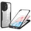 Techsuit - ColorVerse 360 tok kijelzővédővel - Honor 400 - Fekete