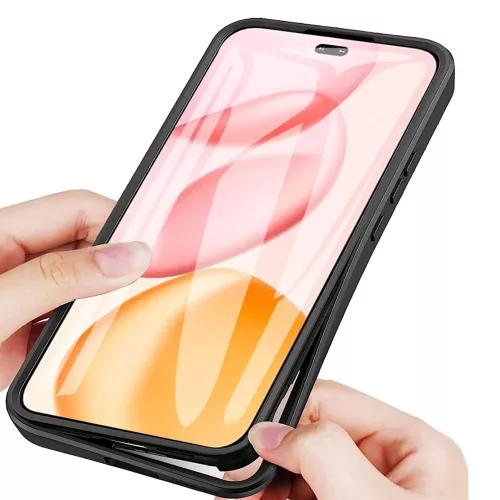 Techsuit - ColorVerse 360 tok kijelzővédővel - Honor 400 Pro - Kék