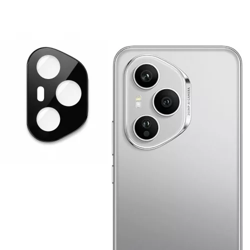 Techsuit - Full Camera - Kameravédő üvegfólia - Honor 400 Pro - Fekete