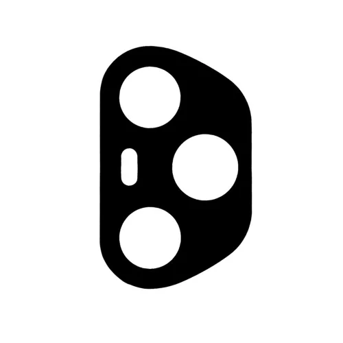 Techsuit - Full Camera - Kameravédő üvegfólia - Honor 400 Pro - Fekete