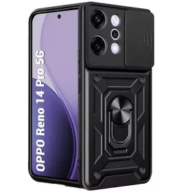   Techsuit - CamShield ütésálló tok - Oppo Reno14 Pro - Fekete
