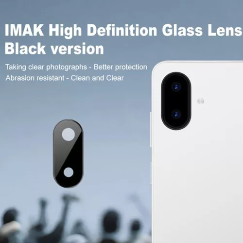 Techsuit - Full Camera - Kameravédő üvegfólia - Samsung Galaxy A07 4G - Fekete