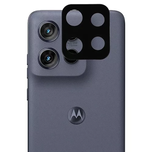 Techsuit - Full Camera - Kameravédő üvegfólia - Motorola Moto G86 / Moto G86 Power - Fekete