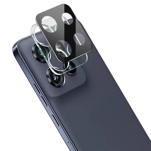 Techsuit - Full Camera - Kameravédő üvegfólia - Motorola Moto G86 / Moto G86 Power - Fekete