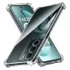 Techsuit - Shockproof Átlátszó Ütésálló Szilikon tok - Realme C71 - Átlátszó
