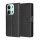 Techsuit - Leather Folio kinyitható tok - Xiaomi Redmi 15C 4G / Redmi 15C 5G / Poco C85 4G - Fekete