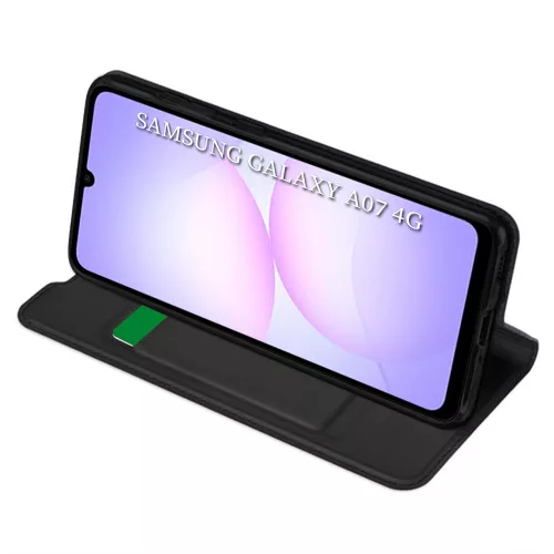 Techsuit - Magskin Book - Samsung Galaxy A07 4G - Black