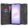 Techsuit - Confy Cover kinyitható tok - Samsung Galaxy A07 4G - Fekete