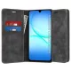 Techsuit - Confy Cover kinyitható tok - Samsung Galaxy A17 5G / A17 4G / M17 / F17 - Fekete
