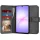 Techsuit - Diary Book kinyitható tok - Samsung Galaxy A07 4G - Fekete