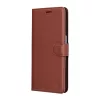 Techsuit - Leather Folio kinyitható tok - Samsung Galaxy A17 5G / A17 4G / M17 / F17 - Barna