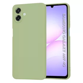   Techsuit - SoftFlex szilikon tok - Samsung Galaxy A07 4G - Matcha zöld