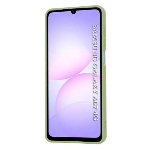Techsuit - SoftFlex szilikon tok - Samsung Galaxy A07 4G - Matcha zöld
