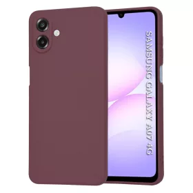   Techsuit - SoftFlex szilikon tok - Samsung Galaxy A07 4G - Bordó