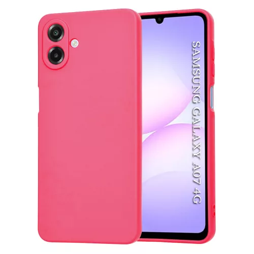 Techsuit - SoftFlex szilikon tok - Samsung Galaxy A07 4G - Pink