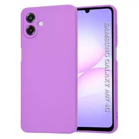   Techsuit - SoftFlex szilikon tok - Samsung Galaxy A07 4G - Lila
