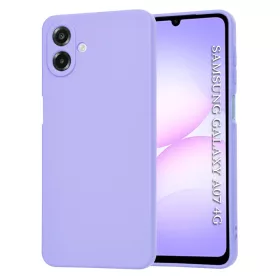   Techsuit - SoftFlex szilikon tok - Samsung Galaxy A07 4G - Világos lila