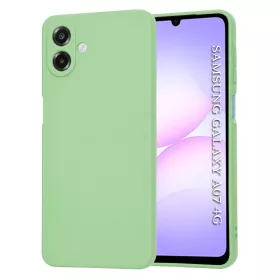   Techsuit - SoftFlex szilikon tok - Samsung Galaxy A07 4G - Mentazöld