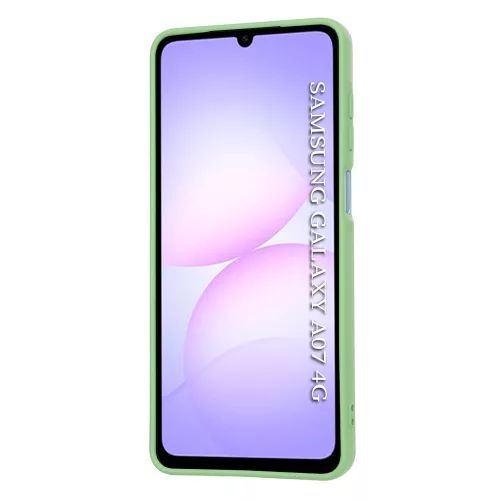 Techsuit - SoftFlex szilikon tok - Samsung Galaxy A07 4G - Mentazöld