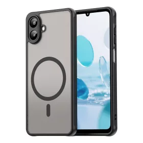   Techsuit - HaloFrost II MagSafe tok - Samsung Galaxy A07 4G - Fekete