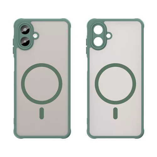 Techsuit - HaloFrost II MagSafe tok - Samsung Galaxy A07 4G - Zöld