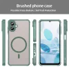 Techsuit - HaloFrost II MagSafe tok - Samsung Galaxy A07 4G - Zöld