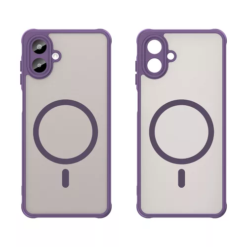 Techsuit - HaloFrost II MagSafe tok - Samsung Galaxy A07 4G - Lila
