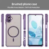 Techsuit - HaloFrost II MagSafe tok - Samsung Galaxy A07 4G - Lila