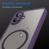 Techsuit - HaloFrost II MagSafe tok - Samsung Galaxy A07 4G - Lila