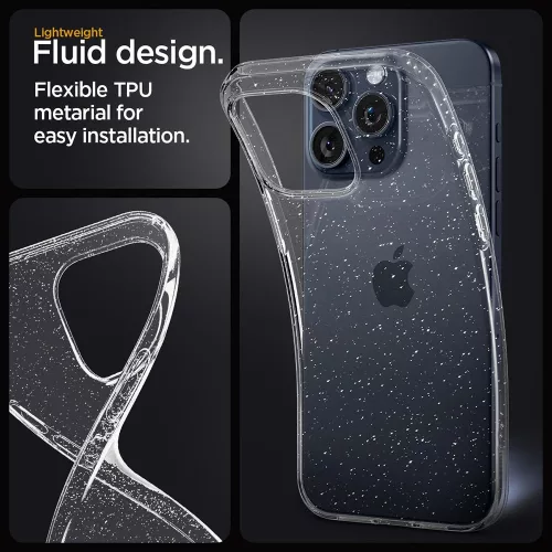 Techsuit - SparkleSkin Series - Samsung Galaxy A17 5G / A17 4G / M17 / F17 - Clear