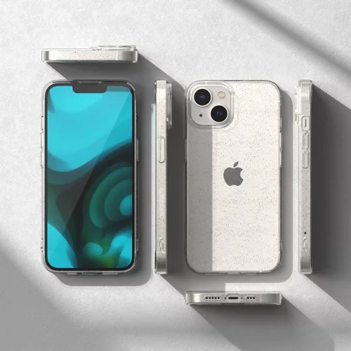 Techsuit - SparkleSkin Series - Samsung Galaxy A17 5G / A17 4G / M17 / F17 - Clear