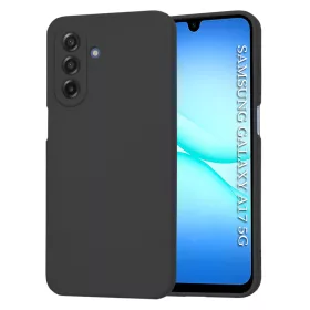   Techsuit - SoftFlex szilikon tok - Samsung Galaxy A17 5G / A17 4G / M17 / F17 - Fekete