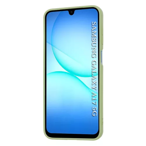 Techsuit - SoftFlex szilikon tok - Samsung Galaxy A17 5G / A17 4G / M17 / F17 - Matcha zöld