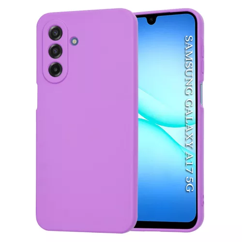 Techsuit - SoftFlex szilikon tok - Samsung Galaxy A17 5G / A17 4G / M17 / F17 - Lila