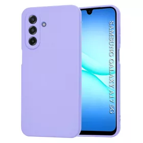   Techsuit - SoftFlex szilikon tok - SSamsung Galaxy A17 5G / A17 4G / M17 / F17 - Világos lila