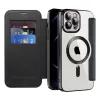 Techsuit - SmartMag kinyitható tok - iPhone 12 Pro Max - Fekete