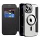 Techsuit - SmartMag kinyitható tok - iPhone 12 Pro Max - Fekete