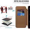 Techsuit - SmartMag kinyitható tok - iPhone 12 Pro Max - Barna