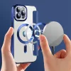 Techsuit - SmartMag kinyitható tok - iPhone 12 Pro Max - Kék
