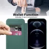Techsuit - SmartMag kinyitható tok - iPhone 12 Pro - Zöld