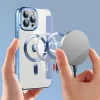 Techsuit - SmartMag kinyitható tok - iPhone 12 Pro - VIlágoskék