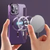 Techsuit - SmartMag kinyitható tok - iPhone 12 Pro - Lila