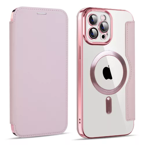 Techsuit - SmartMag Book Case - iPhone 11 Pro Max - Pink