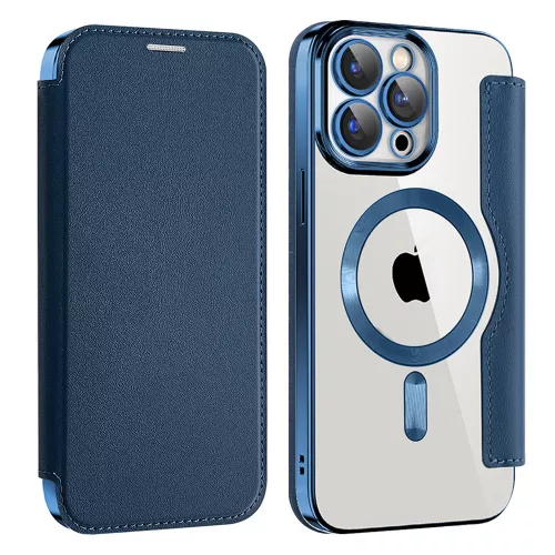 Techsuit - SmartMag Book Case - iPhone 11 Pro Max - Blue