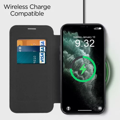Techsuit - SmartMag kinyitható tok - iPhone 11 Pro Max - VIlágoskék