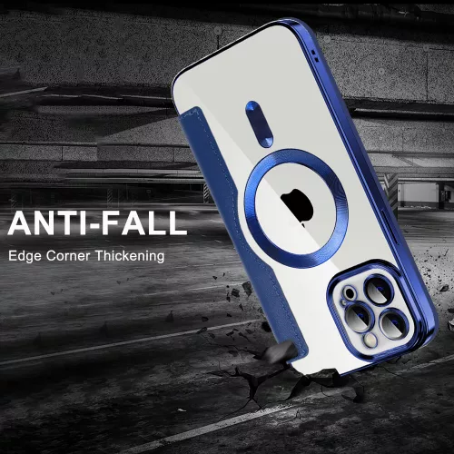 Techsuit - SmartMag kinyitható tok - iPhone 11 Pro Max - VIlágoskék